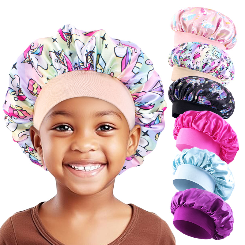 Hair Care For 5 Year Old Girl - 6PCS/LOT Children Bonnet Cute Wide Band