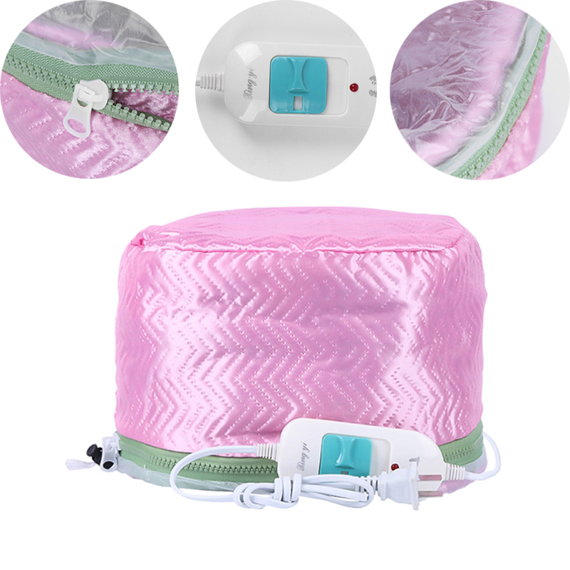 Hair Care In Salon - Adjustable PU+PVC Liner Hair Steamer Dryers