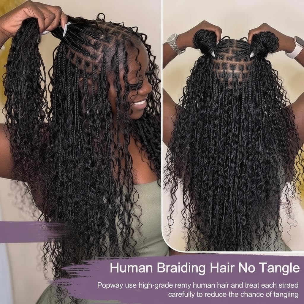 Human Braiding Hair For Boho B - Hair Care Indian review and price