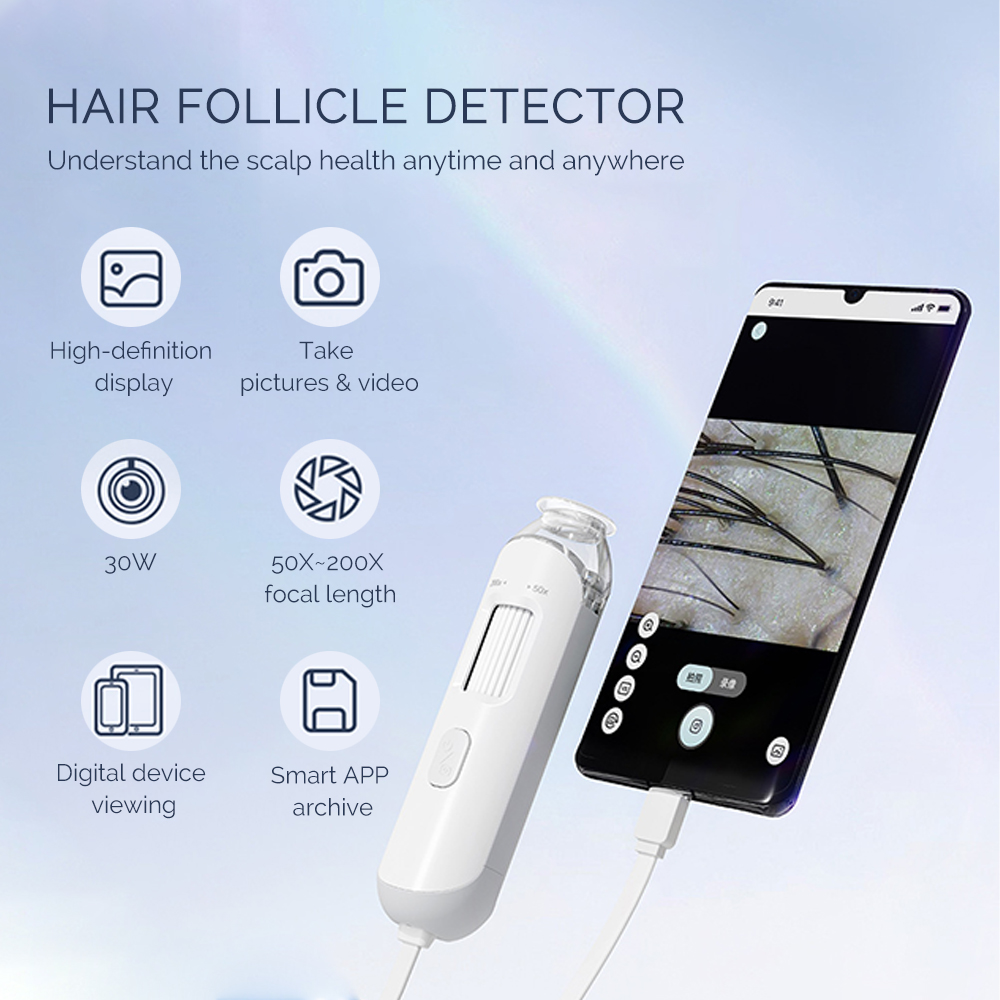 Visual Dermatoscope Scalp Dete - Hair Porosity Test review and price