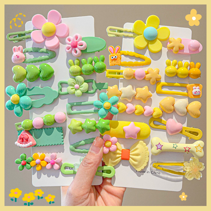14-8Pcs/Set Candy Color Cartoo - Hair Care Color review and price