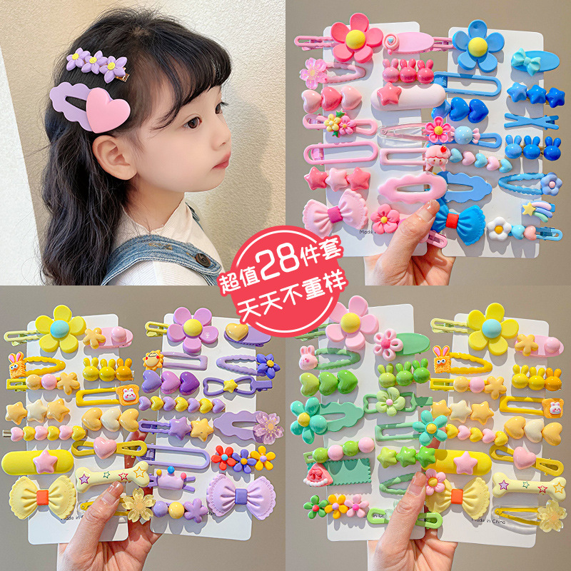14-8Pcs/Set Candy Color Cartoo - Hair Care Color review and price