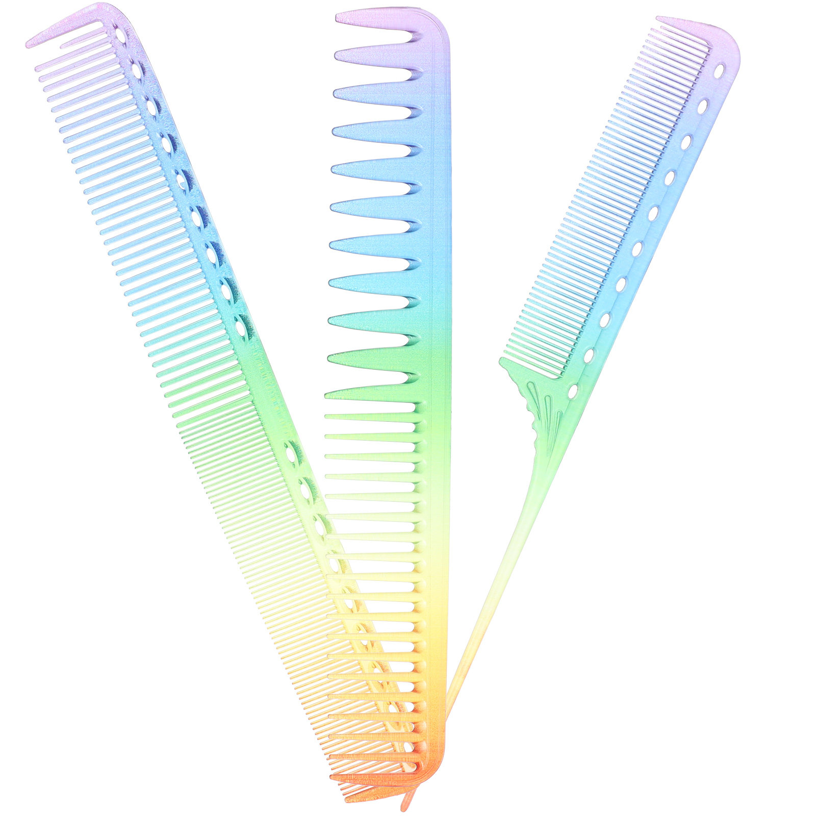 3Pcs Barber Comb Hairdressing  - Hair Care Color review and price