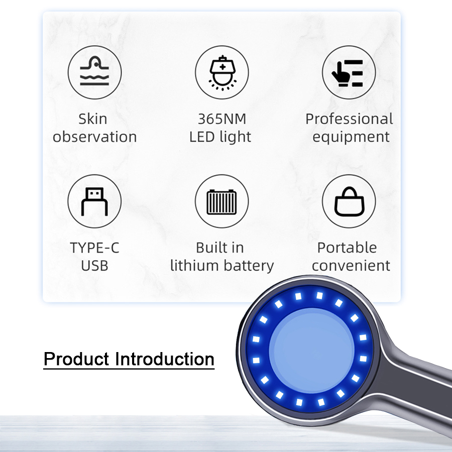 NEW Woods Lamp Skin Analyzer F - Hair Porosity Test review and price