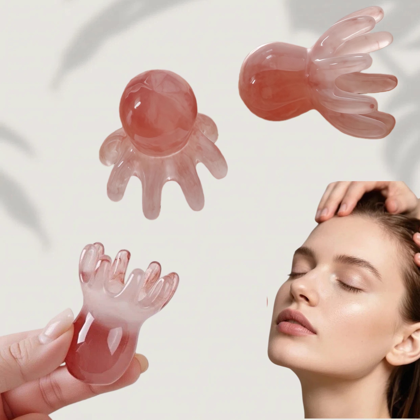 Cute Octopus Scalp Massage Com - Hair Care Korean review and price