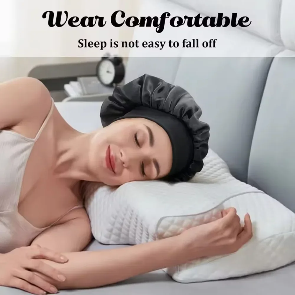 Lady velvet wide-brimmed sleep - Hair Care Homemade review and price
