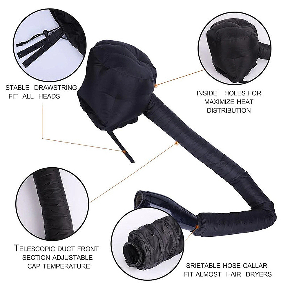 Hair Dryer Steamer Cap Reusabl - Hair Care In Salon review and price