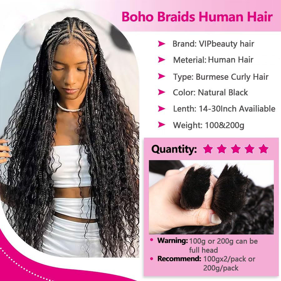 14A Human Braiding Hair for Bo - Hair Care Indian review and price