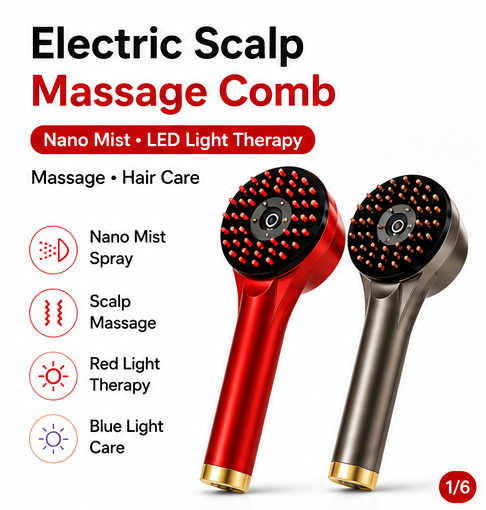 4-in-1 Electric Scalp Massager - Hair Care Homemade review and price