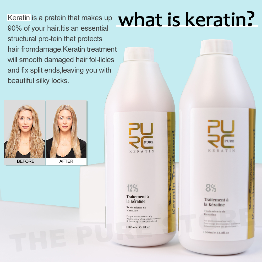 PURC 8% Keratin Smoothing Trea - Hair Care In Salon review and price