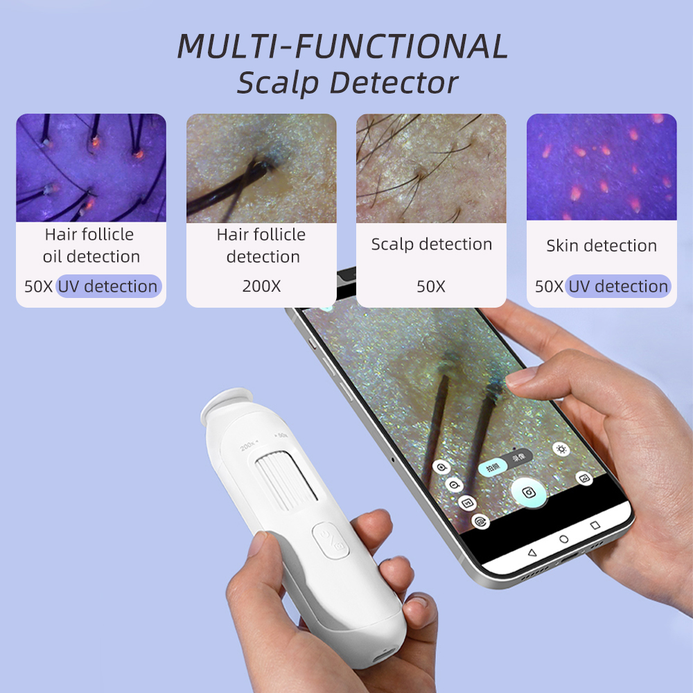 New 50X-200X Hair Follicles Sc - Hair Porosity Test review and price