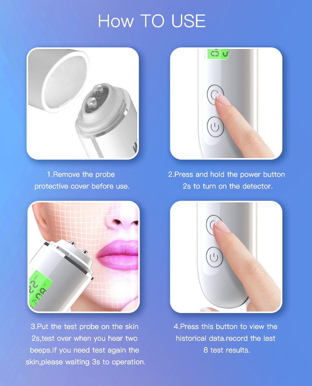 Skin Hydration Tester Monitor  - Hair Porosity Test review and price