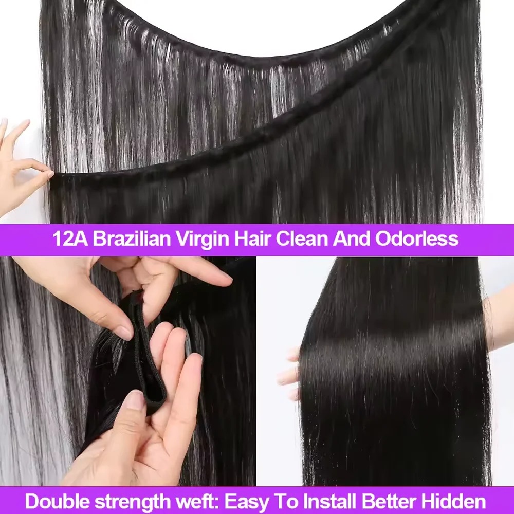 12A Bone Straight Real Human H - Hair Care Indian review and price