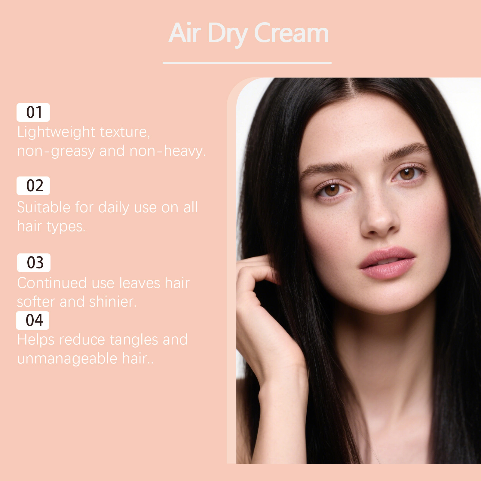 Air Dry Smoothing Hair Cream A - Hair Care Normal review and price