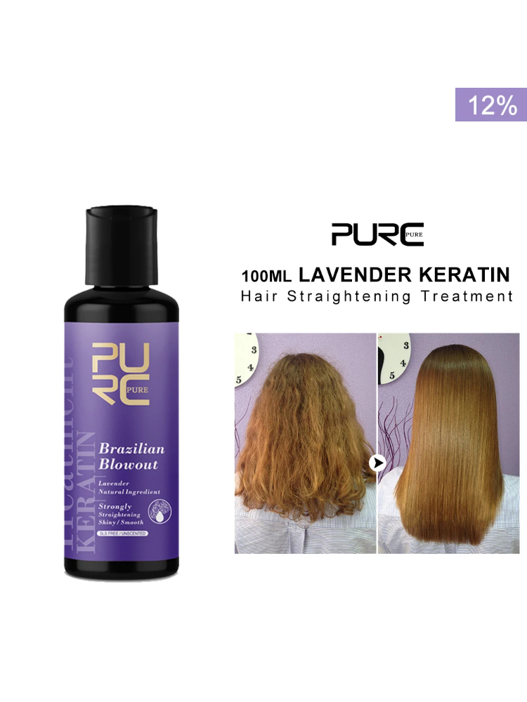 PURC Lavender 12% Brazilian Ke - Hair Care Korean review and price