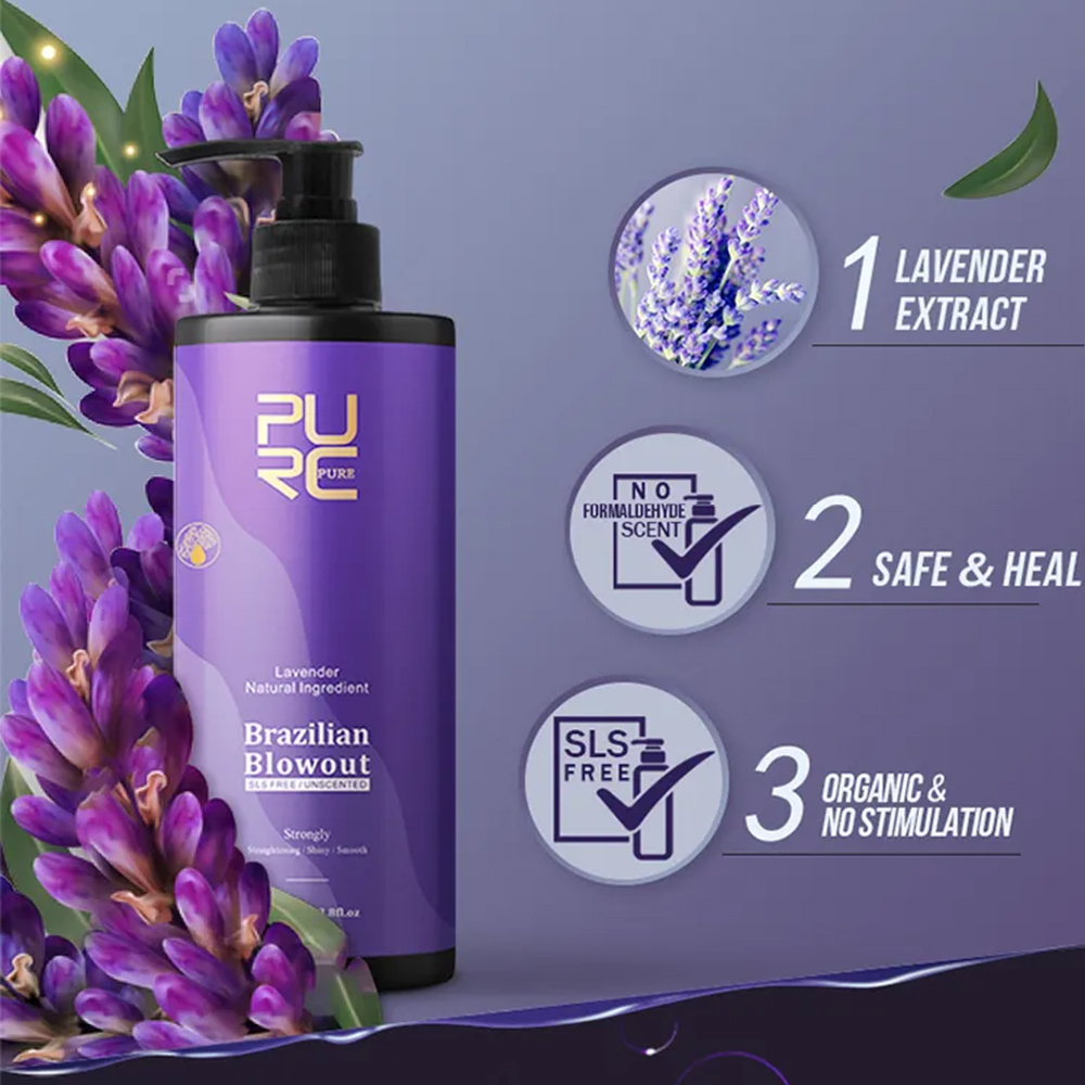 PURC Lavender 12% Brazilian Ke - Hair Care Korean review and price