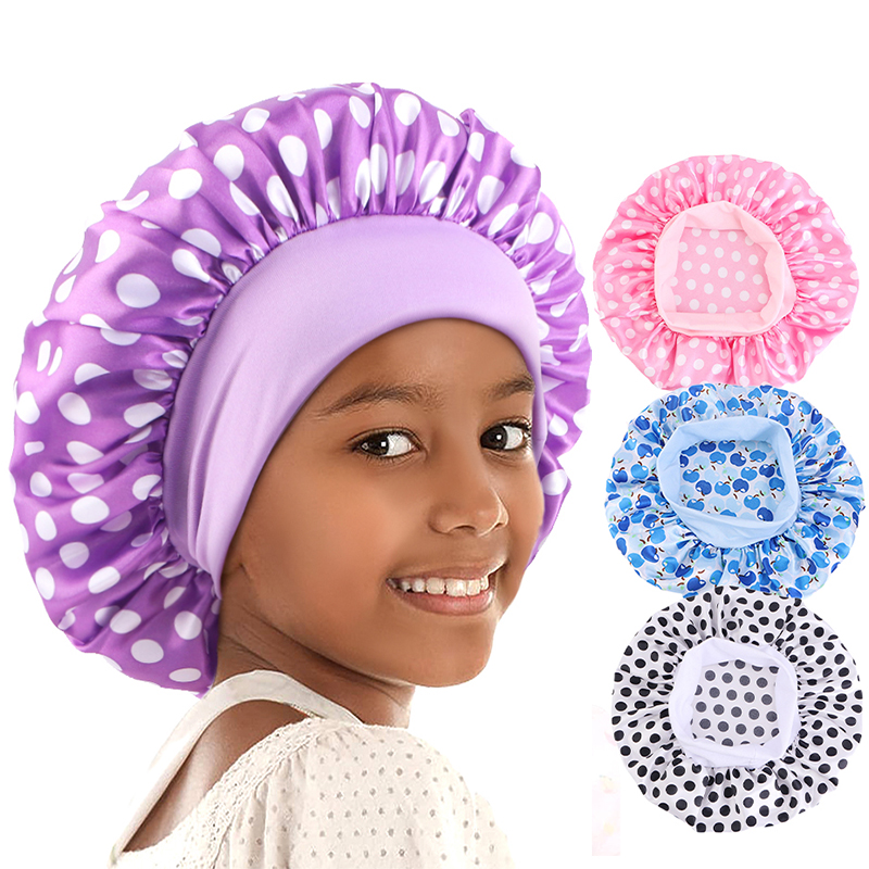 Kids Printing Stain Bonnet Nig - Hair Care For 5 Year Old Girl review and price
