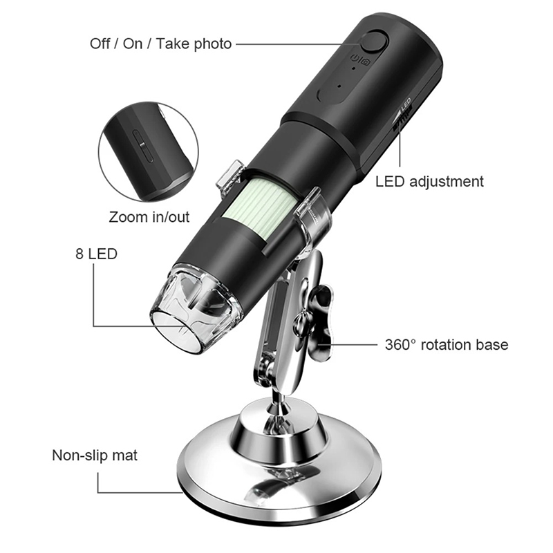 Wireless Dermatoscope Scalp Sk - Hair Porosity Test review and price